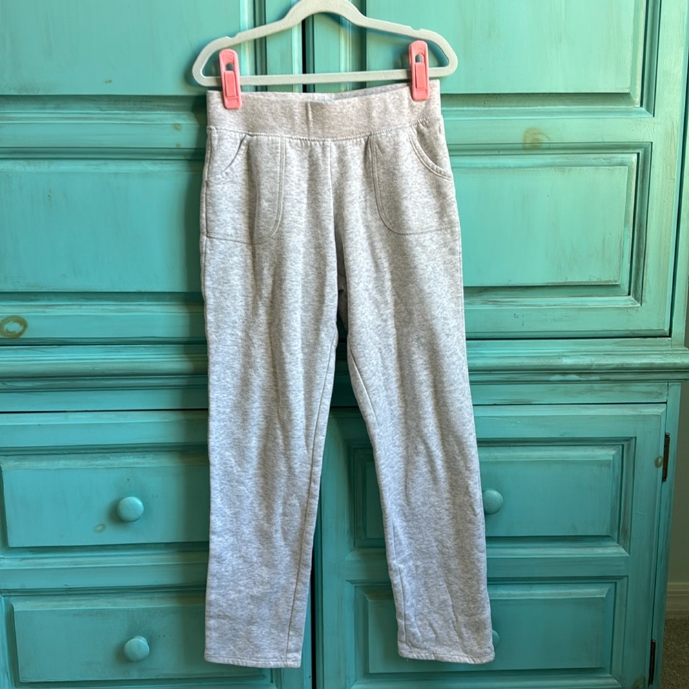 Grey sweatpants